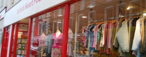 Second hand shop British_Heart_Foundation