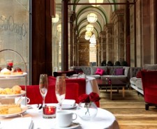 High tea at Opus One, Radisson Edwardian