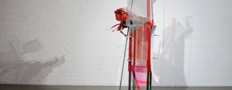 New artists Samantha Donnelly, Adding a small amount of red enhances energy flow and increases productivity (2012)