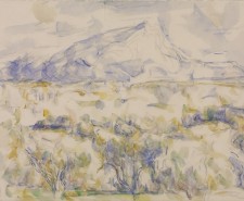 Tracing the century Paul Cezanne Montagne Sainte Victorie 1905-6 Watercolour on paper Tate, 2012