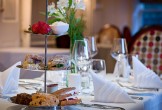 high tea at the Trout Hotel Cumbria