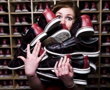 All Star Lanes ten pin bowling shoes