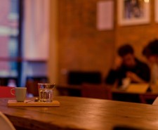 Manchester cafes, Takk interior