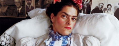 Tracey as Frida, London, 2000. Copyright Mary McCartney