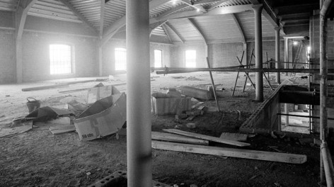 Tate Liverpool Liverpool art building in progress, courtesy Tate
