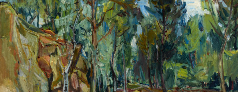 Epstein, Henri; 'Forest of Rambouillit' c.1931, Ben Uri, The London Jewish Museum of Art