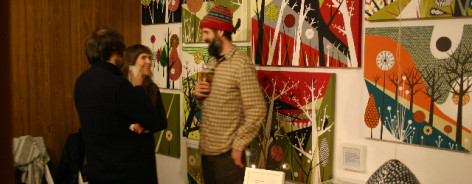 christmas at islington mill people