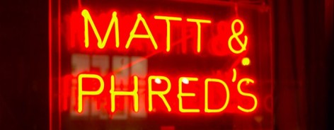 matt and phreds sign manchester music