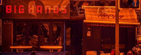 The front of Big Hands bar