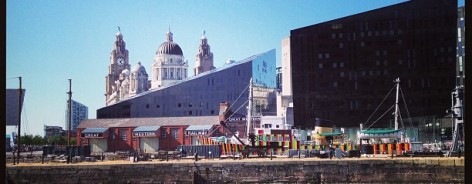Liverpool Biennial Dazzle Ship by creative tourist