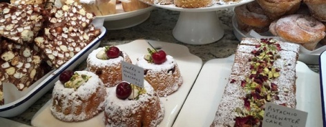 Plates of cakes