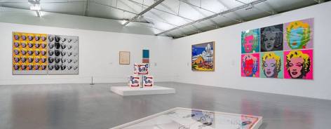 Photo of the Andy Warhol exhibition