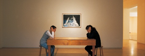 Laurie Anderson The Handphone Table 1978 © mac LYON collection. Photo © Blaise Adilon_resized