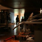 Behind the scenes at the Museum.