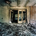 Jane and Louise Wilson at the Whitworth, Atomgrad (Nature Abhors a Vacuum), 2010, doorway