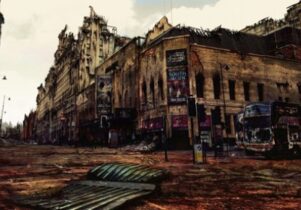 James Chadderton, Manchester Apocalypse, The Palace, courtesy the artist; Works at The Manchester Contemporary 2011