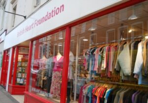 Second hand shop British_Heart_Foundation