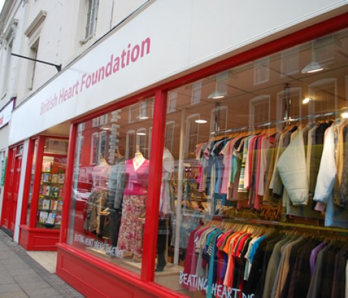 Second hand shop British_Heart_Foundation