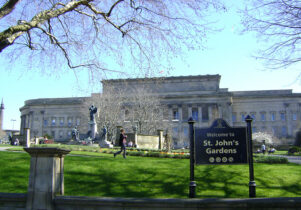 St John's Gardens, Liverpool. Courtesy St John's Gardens