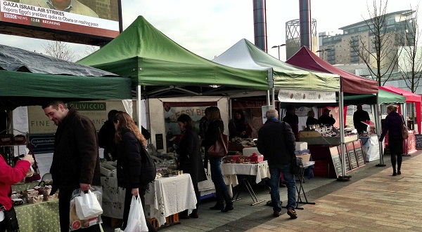 Manchester markets Media City Market by Louise Bolotin