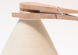 Joseph Hartley Bottle with peg on lid 300
