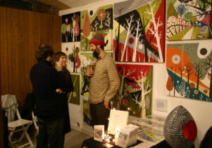 christmas at islington mill people