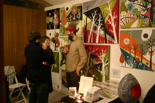 christmas at islington mill people