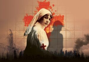 Poster image for A Farewell to Arms, showing a nurse