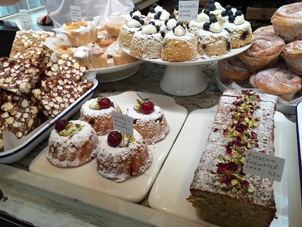 Plates of cakes