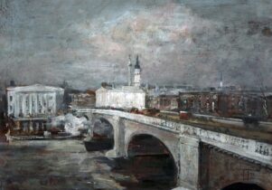 Painting of London Bridge