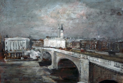 Painting of London Bridge