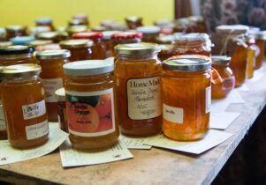 Photo of jars of marmalade