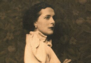 Photo of Leonora Carrington on the cover of the novel