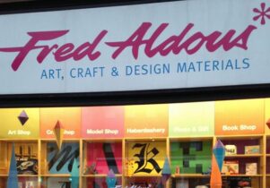 The shop front of Fred Aldous
