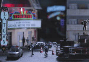 A miniature cinema
