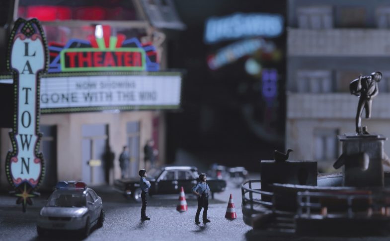 A miniature cinema
