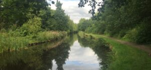 Shot down Huddersfield Narrow Canal