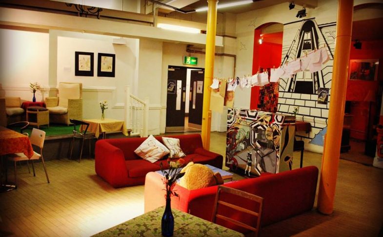 Inside Nexus Art Cafe