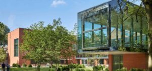 The cafe in the trees at the Whitworth