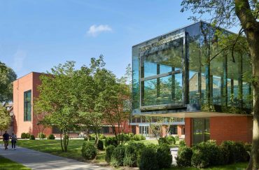 The cafe in the trees at the Whitworth
