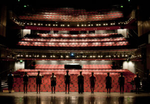 Performers in theatre