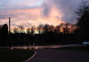 Alexandra Park at dusk