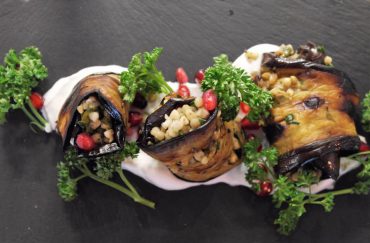 Aubergine dish at Bistro 1847