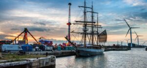 The ship in Liverpool Sound City