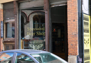 Beermoth shop in Manchester's Northern Quarter.