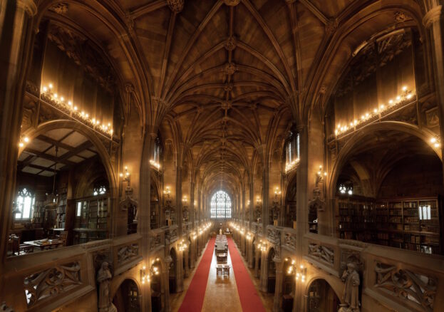 Magic bowls event. Image shows The historic Reading Room in John Rylands Library