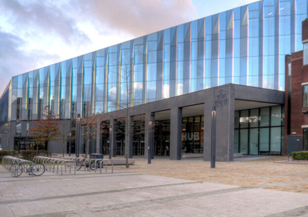 Manchester Metropolitan University Business School All Saints campus in Manchester.