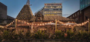 The Oast House pub in Spinningfields Manchester.