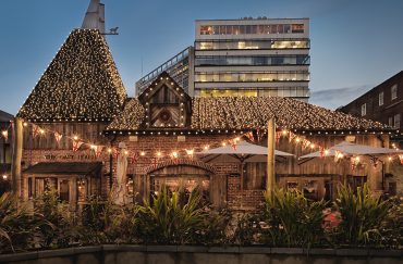 The Oast House pub in Spinningfields Manchester.