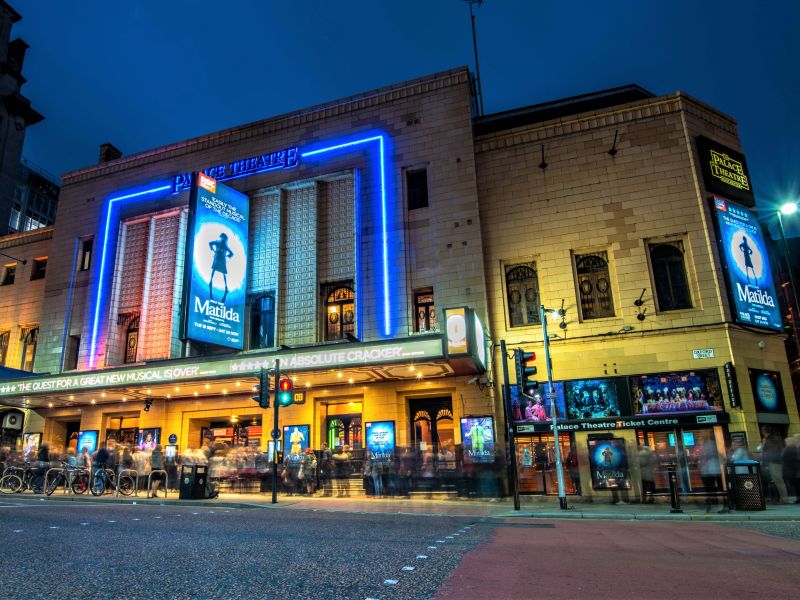 Palace Theatre Manchester England 2024 Nevsa Adrianne